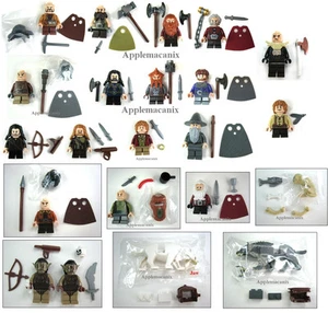 LEGO The Hobbit ORCS + WARGS + COMPLETE SET COMPANY OF DWARVES - 22 Minifigures - Picture 1 of 1
