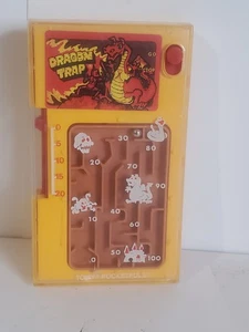 Vintage 1987 Coleco Tomy Pocketfuls Dragon Trap Handheld Electronic Game WORKING - Bild 1 von 2