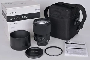EX+++ Nikon F mount Sigma ART 135mm f1.8 DG HSM Prime Telephoto Portrait Lens - Picture 1 of 14
