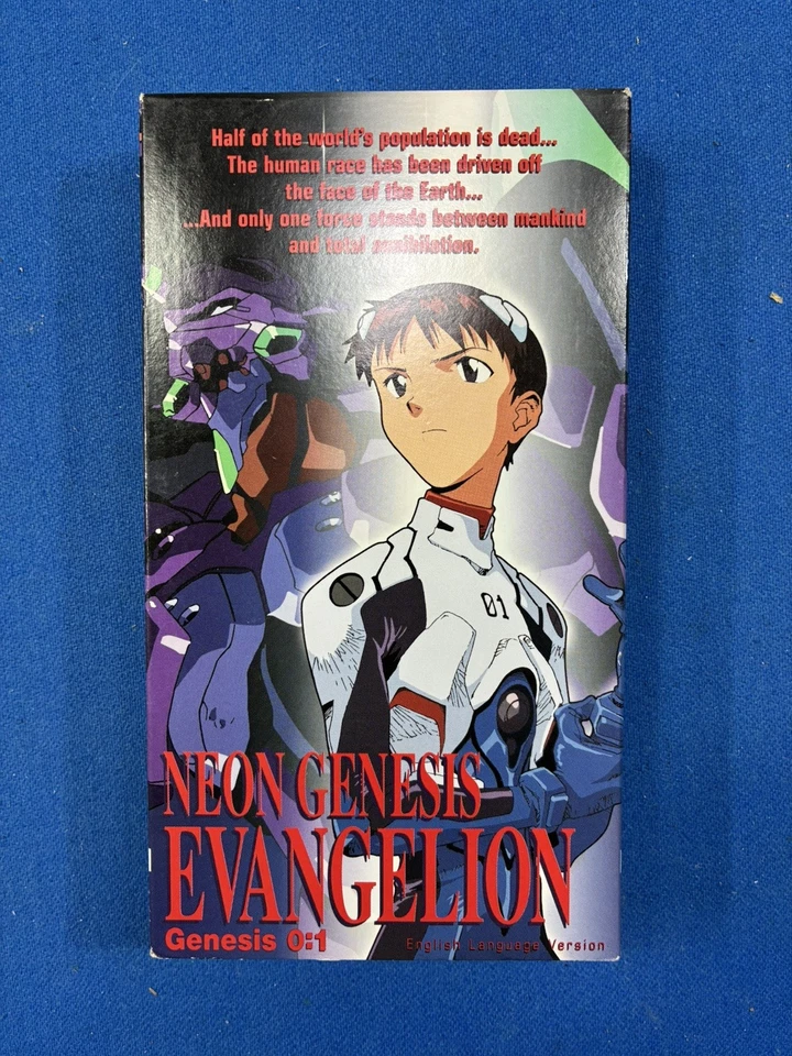 Neon Genesis Evangelion VHS Genesis 0:1 English Language Version Anime - Image 1 of 4