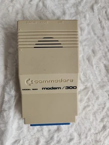 1985 Vintage Commodore 1660 Modem / Baud 300 for 64/128 Computers - Picture 1 of 3