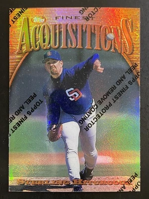Sterling Hitchcock 1997 Topps Finest Baseball Refractor San Diego Padres #239 - Image 1 of 2