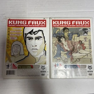 Kung Faux - Volume 1 + Volume 2 (DVD, 2006) SUPER RARE - Picture 1 of 7