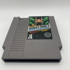 The Original Donkey Kong 3 Arcade Classics Series Nintendo NES  Fast Shipping