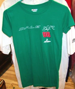 CAMISETA VERDE VINTAGE CFS DAMAS MUJERES #88 DALE WONHARDT JR MEDIANA NUEVA CON ETIQUETAS - Imagen 1 de 1