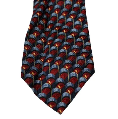 Corbata vintage Jaeger Made in Italy 100 % seda Foto 1 de 4