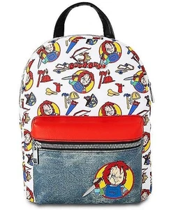 Chucky Mini Rucksack Horrorfilm Kinderspiel Cosplay Halloween Tasche Good Guys - Bild 1 von 7