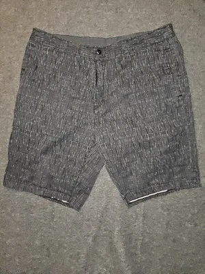 Calvin Klein Chino Short Men's 38 High Rise Gray Snap Pockets Casual Preppy - Image 1 of 4