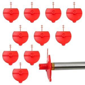 10 Pcs*Spray Foam Nozzle Flat Fan Spray Nozzle For Foam Sprayer 1.89x1.46 In  - Picture 1 of 12