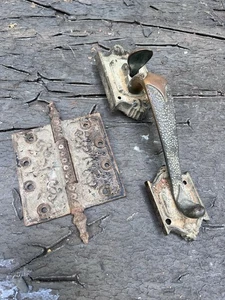 Ornate Door Hinge Antique Steeple Finial Vintage Handle Victorian Decorative - Picture 1 of 21