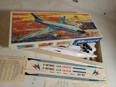 Kit de avión modelo VEB PLASTICART MERCURE JETLINER kit temprano RARO Foto 1 de 4