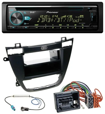 Pioneer DAB MP3 CD USB Bluetooth Autoradio für Opel Insignia 2008-2013 schwarz - Bild 1 von 4
