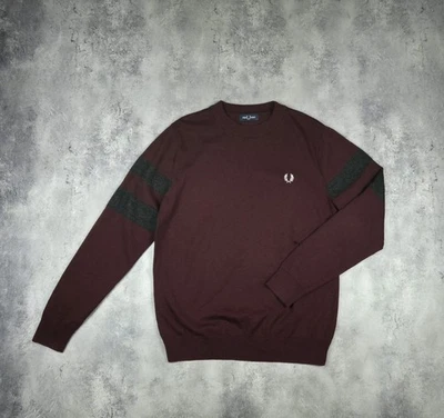 Fred Perry Sweater Wool Luxury Long Sleeve Classic Size L - Image 1 of 4