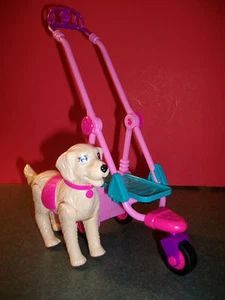  Barbie Strolling Taffy & Puppy Stroller - Bild 1 von 8