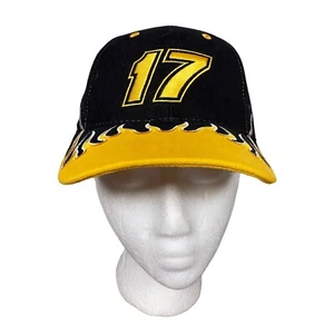 Matt Kenseth Hat DeWalt Racing # 17 Embroidered Flames NASCAR NEW NWT Vintage - Picture 1 of 11