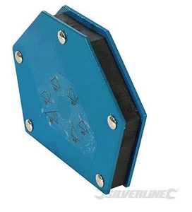 Imán de soldadura 27,2 kg de capacidad de carga azul - Imagen 1 de 3