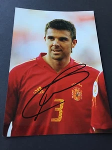 CARLOS MARCHENA  Weltmeister 2010 Spanien  In-person signed  Foto 10 x 15  - Picture 1 of 1