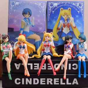 Sailor Moon Break Time Mercury Mars Venus Jupiter Figure With Box 5pcs Set Gifts - Picture 1 of 21