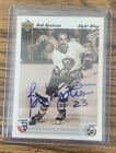 bob nystrom autographed signed 1991 upper deck cadd