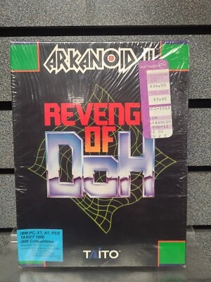 Arkanoid II Revenge of DOH | IBM-PC, XT, AT, Tandy | New & Sealed | Ships Fast - Image 1 of 4