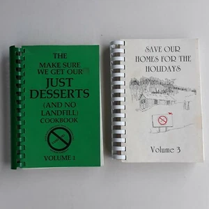  Germantown Ohio No Landfill Cookbooks Volume 1 & Volume 3 Vintage Lot of 2 - Bild 1 von 17