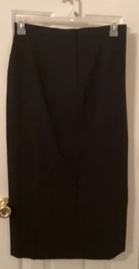 Rock Talbots schwarz Strick Stretch Karriere Größe 12 Petites M - Bild 1 von 4