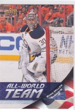 11/12 UD...RYAN MILLER...ALL WORLD TEAM....CARD # AW-28...SABRES