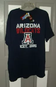 Arizona Wildcats Men's NCAA Image One Navy Short SleeveT-shirt 2XL NEW - Picture 1 of 3