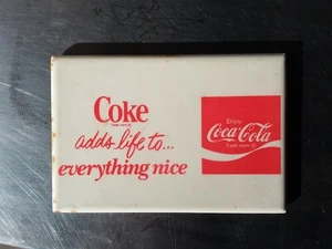 Vintage 1930s? Coke-a-Cola Pocket Mirror Rare Advertise Soda Collect Decor Eph - Picture 1 of 3