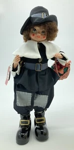 Muñeca Brinn's Pilgrim 1986 de colección edición limitada nuevo calendario nuevo nuevo nuevo lote de lote antiguo - Imagen 1 de 11