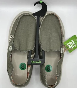 Sanuk Women's Donna Soft Top Hemp - Slip-On -Size 8 - Picture 1 of 7