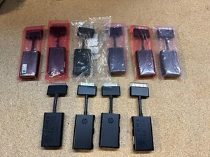 10 x HP 762738-002 Dock Connector to Ethernet & VGA Adapter 797848-001 LOT 10 - Picture 1 of 4