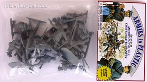 Armies in Plastic Civil War Confederate Infantry 1/32 54mm 16 Figs - Picture 1 of 4