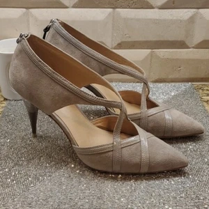 L.A.M.B. Suede Heels - Size 10 - Picture 1 of 9