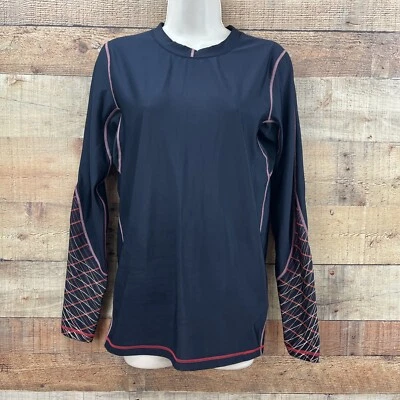 Camisa Canterbury Mujer XL Negra Compresión Entrenamiento Rugby Foto 1 de 4