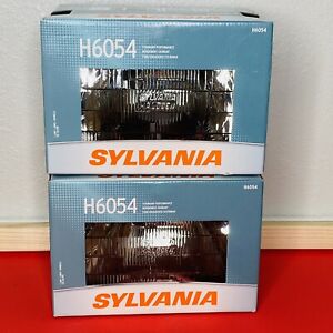 Sylvania H6054 Replacement Halogen Head Light SET OF TWO 2 Standard Performance
