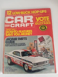 CAR CRAFT Drag Racing Magazine April 1975 -12 Butch Leal ,Mopar Parts Guide - Picture 1 of 2
