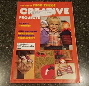 The Best of Mon Tricot Creative Projects lavorato a maglia macrame 1978 altalena bambino - Foto 1 di 2