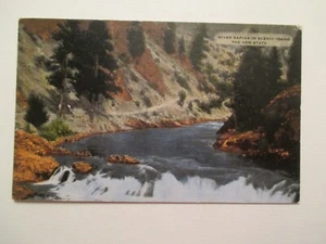 Idaho Postkarte Fluss Stromschnellen im Gem State ID - Bild 1 von 2