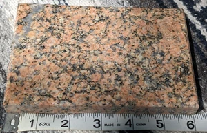 Granite Slab for crafts, leatherworking, luthiers, etc.. (6 in x 4 in x ~1 in) - Picture 1 of 2