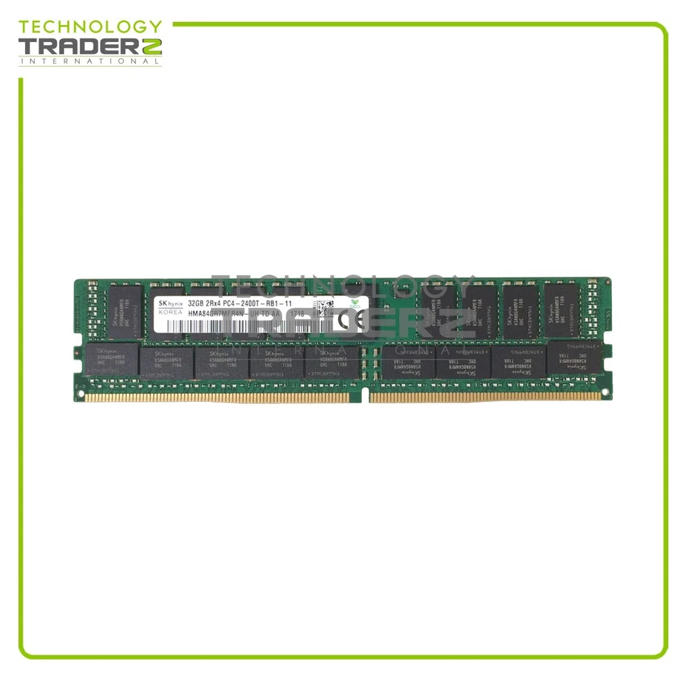 HMA84GR7MFR4N-UH Hynix 32GB PC4-19200 DDR4-2400MHz ECC REG Dual Rank Memory - Image 1 of 1