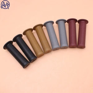 Non-Slip Rubber Handlebar Hand Grip Universal for Suzuki Kawasaki Harley Chopper - Picture 1 of 10