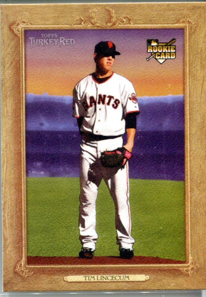 Tim LIncecum 2007 Topps Turkey Red Rookie Card - Image 1 of 1