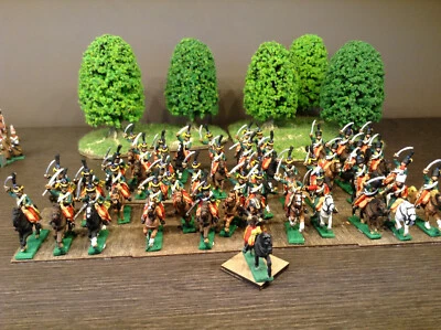 7ème régiment hussards français AB Figures 15mm peint napoleon 1er empire  - Photo 1/3