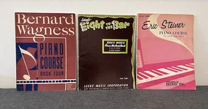 Eight to the Bar Boogie Woogie Klavier Methode Paparelli Steiner Wagness Musik Lot - Bild 1 von 23