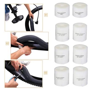 2 Rolls Premium Thin Bike Tire Liner / 26 "/27.5" / 29 "Mountain Tires - Picture 1 of 13