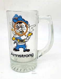 ThriftCHI ~ Vintage Advertising Glass - Tuf Man by Anderson - Picture 1 of 7