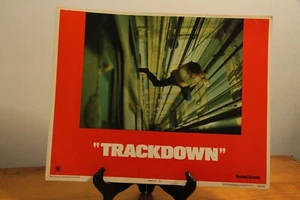 Vintage Lobby Card Trackdown Erik Estrada James Mitchum Cathy Lee Crosby #5 - Picture 1 of 1