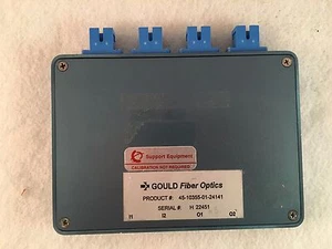 GOULD Fiber Optics Coupler Part #45-10355-01-24141, Serial #H22451 - Afbeelding 1 van 2