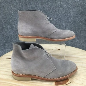 Thursday Boot Co Boots Mens 7 Ankle Chukka Casual Comfort Gray Suede Lace Up - Picture 1 of 17